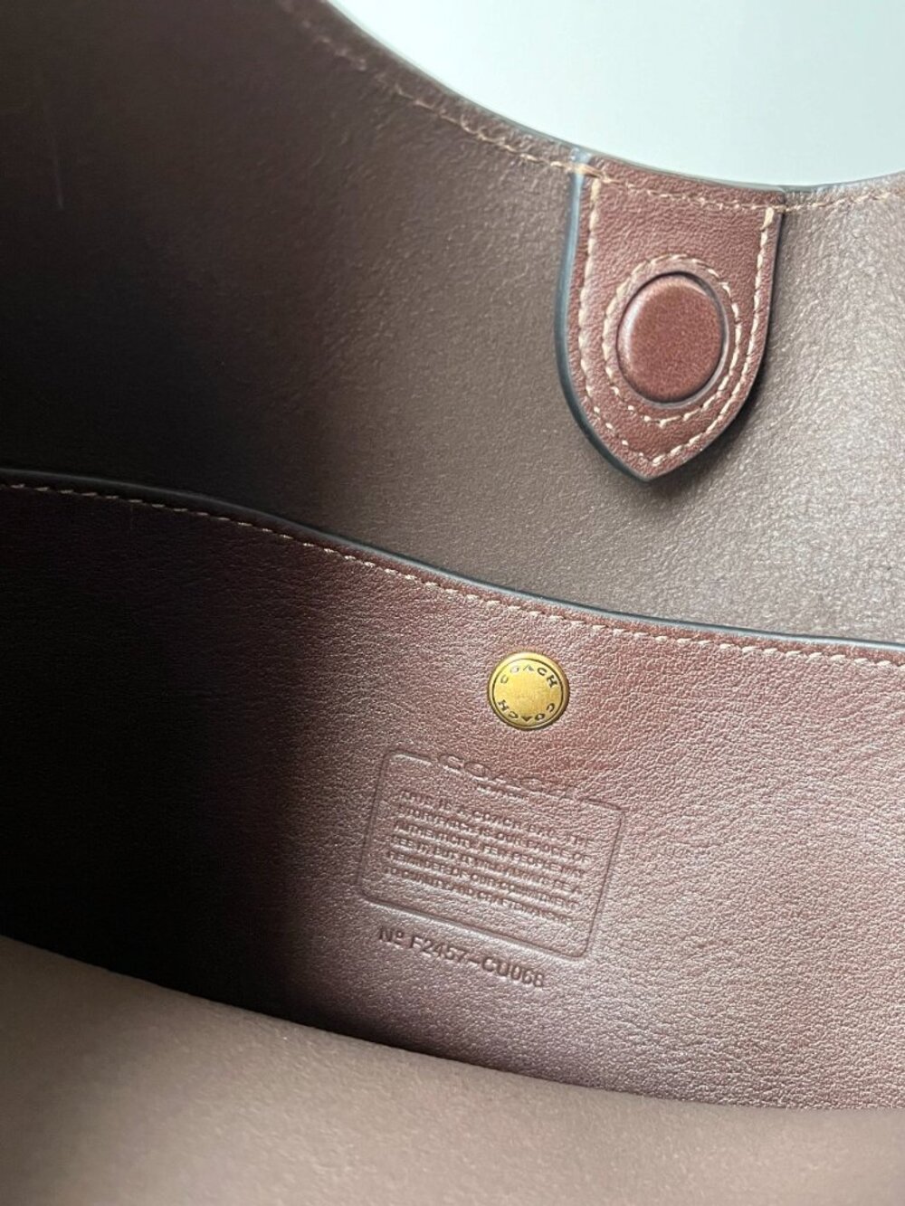 Coach Brooklyn series handbag/underarm bag - Picture 8 of 9